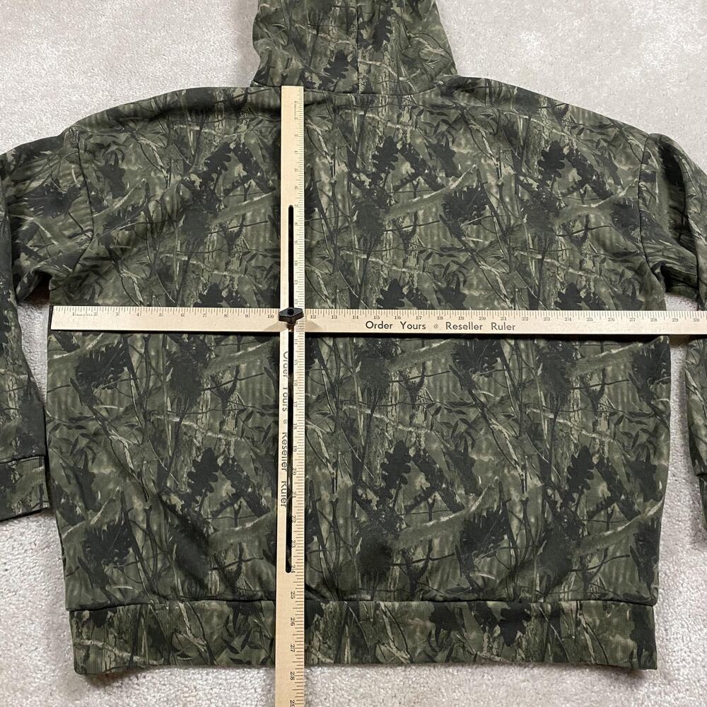 Ford Hoodie Mens 2XL Green Camo Built Ford Tough Pullover Sweatshirt Truck - Picture 5 of 8